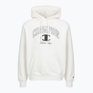 Bluză pentru bărbați Champion 221599 Sweatshirt Hooded white