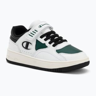 Încălțăminte pentru copii Champion RD25 Low B PS Low Cut white/highlighter greenblack
