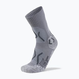Șosete pentru femei UYN Trekking Cool Merino light grey melange/pea