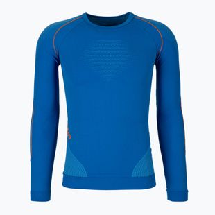 Bluză termică pentru bărbați UYN Evolutyon UW Shirt blue/blue/orange shiny