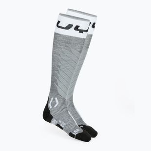 Șosete de schi pentru bărbați UYN Ski One Merino grey melange/white