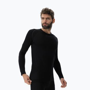 Longsleeve termoactiv pentru bărbați UYN Evolutyon Biotech black