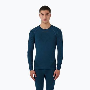 Longsleeve termoactiv pentru bărbați UYN Evolutyon Biotech blue poseidon