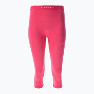 Pantaloni termoactivi pentru femei UYN Elevatyon Biomorph pink yarrow
