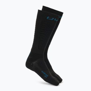 Șosete de schi pentru femei UYN One Pure Snow black/blue