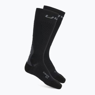 Șosete de schi pentru bărbați UYN Ski One Alpine Merino black/grey