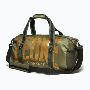 Leone Duffel geantă de antrenament verde AC904