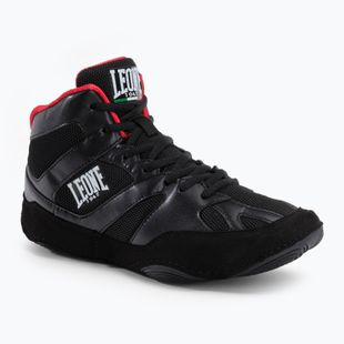LEONE pantofi de box pentru bărbați 1947 Luchador negru CL130