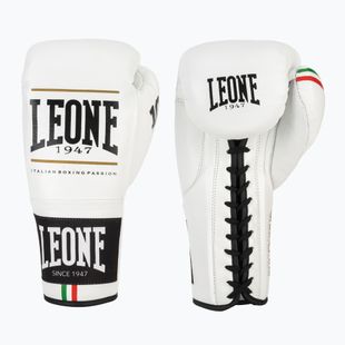 Mănuși de box LEONE 1947 Shock Plus white