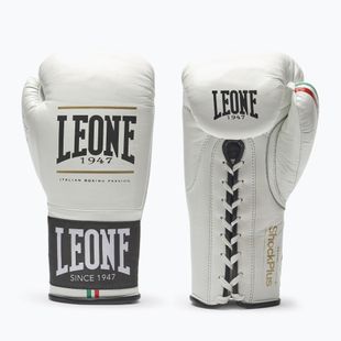 Mănuși de box LEONE 1947 Shock Plus white