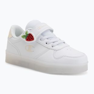 Încălțăminte pentru copii Champion GLW G PS Low Cut wht/nati