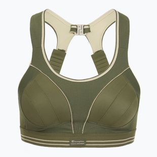 Sutien de antrenament Shock Absorber Ultimate Run Bra khaki