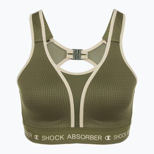 Sutien de antrenament Shock Absorber Ultimate Run Bra Padded khaki