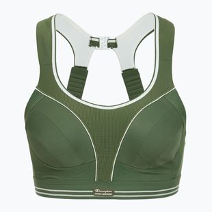Sutien de antrenament Shock Absorber Ultimate Run Bra greyish green