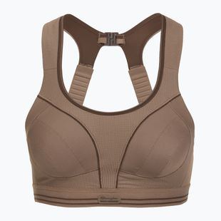 Sutien de antrenament Shock Absorber Ultimate Run Bra greyish purple