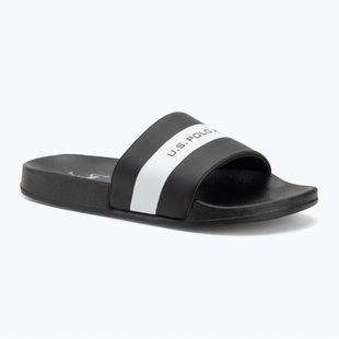 Papuci pentru bărbați U.S. Polo Assn. SKYE002 black/white