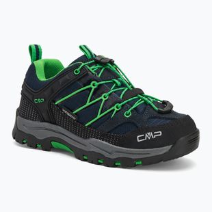 Încălțăminte de trekking pentru copii CMP Rigel Low Wp b.blue/gecko