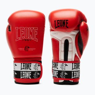 Mănuși de box LEONE 1947 Iconic red