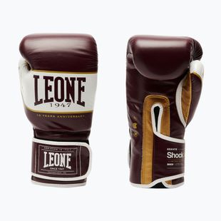 Mănuși de box LEONE 1947 Shock X burgundy