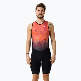 Combinezon de ciclism pentru bărbați Alé Kite Sleeveless red