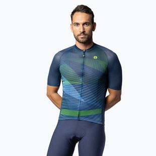 Tricou de ciclism pentru bărbați Alé Connect blue