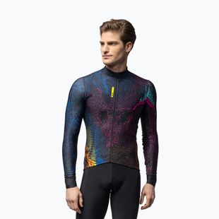 Bluză de ciclism pentru bărbați Alé Zanzibar Jersey multicolore/multicolor