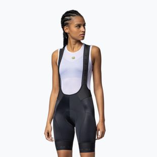 Pantaloni scurți de ciclism pentru femei Alé Strada 2.0 Bibshorts black