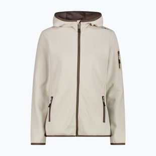 Bluză de trekking pentru femei CMP 34H6376 Fix Hood cream/off white