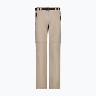 Pantaloni de trekking pentru femei CMP 3T51446 Zip Off sand/anthracite