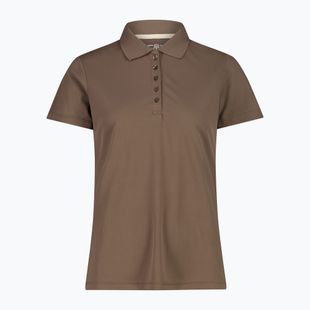 Tricou polo pentru femei CMP 3T59676 Polo toffee