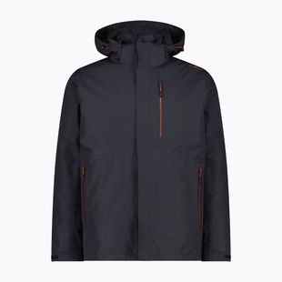 Geacă izolată pentru bărbați CMP 36Z2257D Zip Hood Detachable Inn antracite
