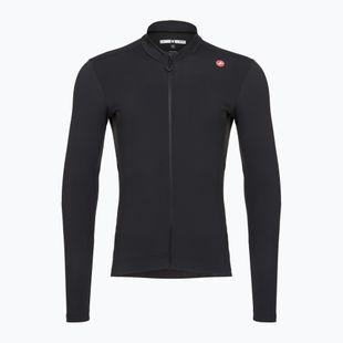 Bluză de ciclism pentru bărbați Castelli Espresso Thermal light black