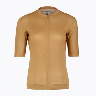 Tricou de ciclism pentru femei Castelli Unlimited toffee