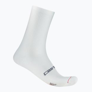 Șosete pentru bărbați Castelli Espresso 18 white