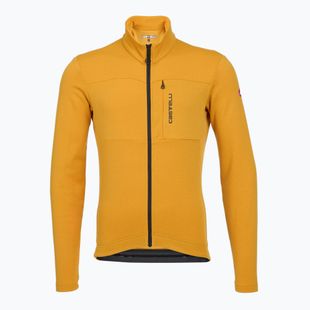 Bluză de ciclism pentru bărbați Castelli Unlimited Trail 2 goldenrod/dark gray