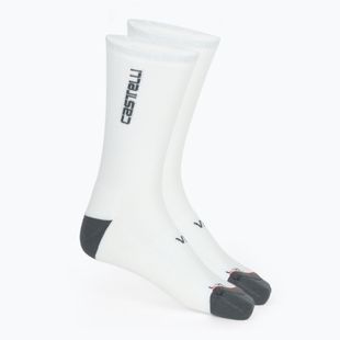 Șosete pentru bărbați Castelli Venti Soft Merino white
