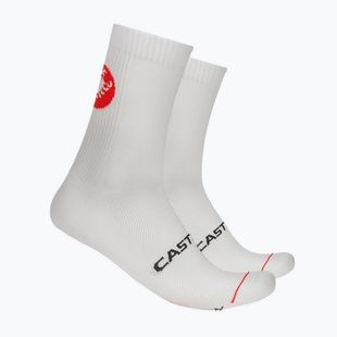 Șosete pentru bărbați Castelli Entrata 12 white
