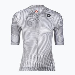 Tricou de ciclism pentru femei Castelli Cosmic Vortex gray