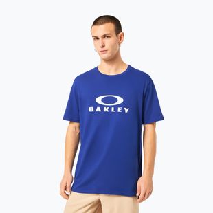 Tricou pentru bărbați Oakley O Bark 2.0 crystal blue