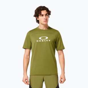 Tricou de ciclism pentru bărbați Oakley Free Ride RC fern