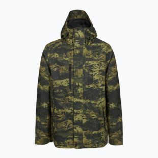 Geacă de schi pentru bărbați Oakley Core Divisional Rc Insulated tiger camo green