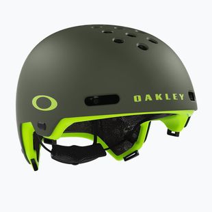 Cască de bicicletă Oakley Street1 EU matte hunter green/retina burn