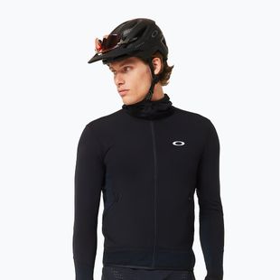 Bluză de ciclism Oakley Canopy Full Zip Hoodie blackout