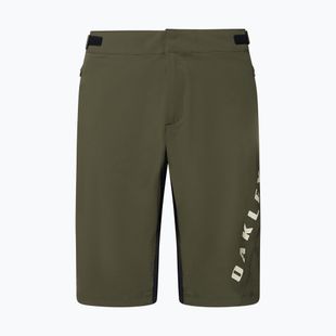 Pantaloni scurți de ciclism pentru bărbați Oakley Free Ride army green