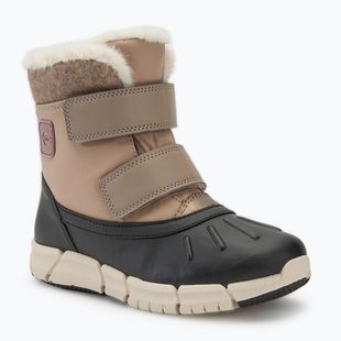 Ghete pentru copii Geox Flexyper ABX dark beige/black