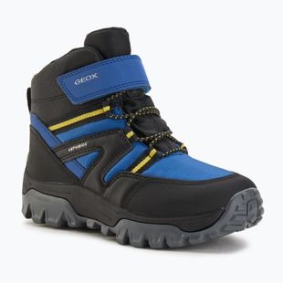 Ghete de zăpadă pentru copii Geox Himalaya ABX royal / black