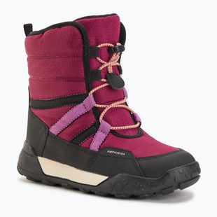 Ghete pentru copii Geox Trekkyup ABX dark raspberry/black