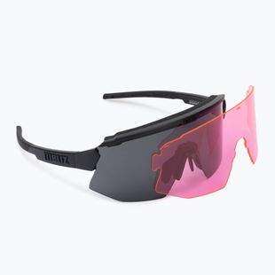 Ochelari de soare Bliz Breeze matt black/smoke/pink