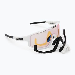 Ochelari de soare Bliz Fusion Nano Optics Nordic Light matt white/ coral/ orange w blue multi