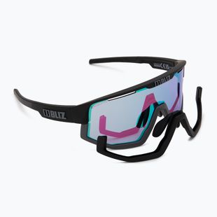 Ochelari de soare Bliz Fusion Small Nano Optics Nordic Light matt black/begonia/violet blue